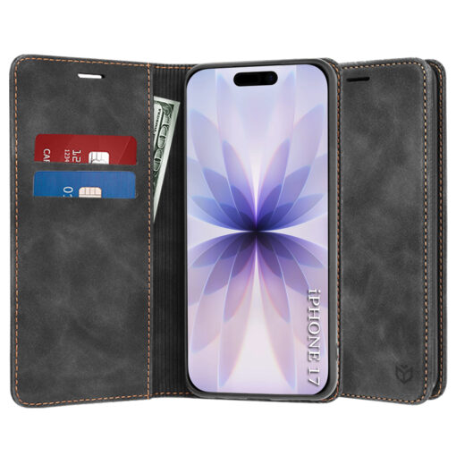 iPhone 17 kaaned kunstnahast Confy Cover must 1
