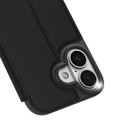 iPhone 17 kaaned kunstnahast Dux Ducis Skin Pro must 4
