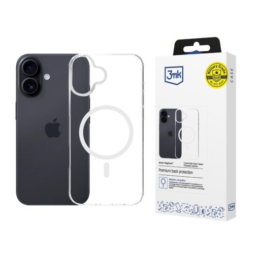 iPhone 17 umbris silikoonist labipaistev – 3mk Armor MagCase 1