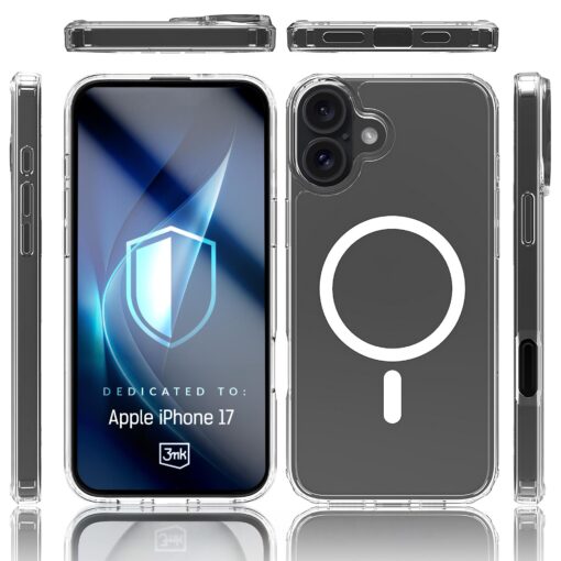iPhone 17 umbris silikoonist labipaistev – 3mk Armor MagCase 3