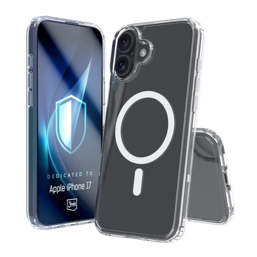 iPhone 17 umbris silikoonist labipaistev – 3mk Armor MagCase