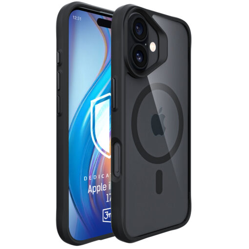iPhone 17 umbris silikoonist labipaistev – 3mk Satin Armor MagCase