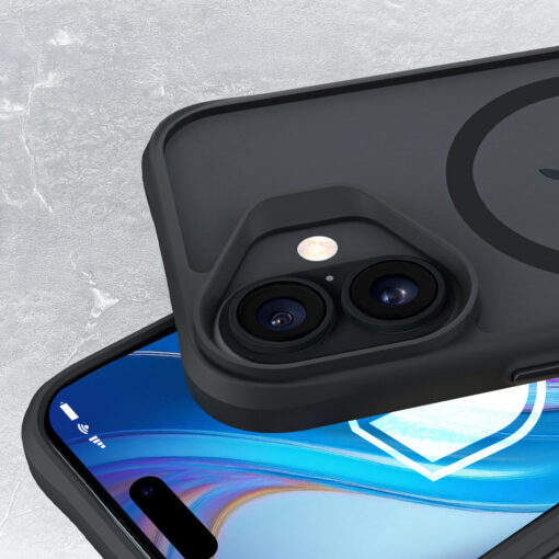 iPhone 17 umbris silikoonist labipaistev – 3mk Satin Armor MagCase 6