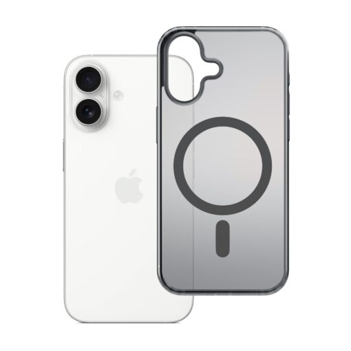 iPhone 17 umbris silikoonist – 3mk Frosty MagCase Black 2