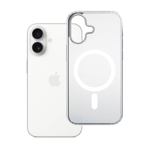 iPhone 17 umbris silikoonist – 3mk Frosty MagCase White 2