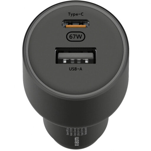 Autolaadija Charger Xiaomi GaN 67W 3A 1 x USB A 1 x USB C BHR6814GL 2