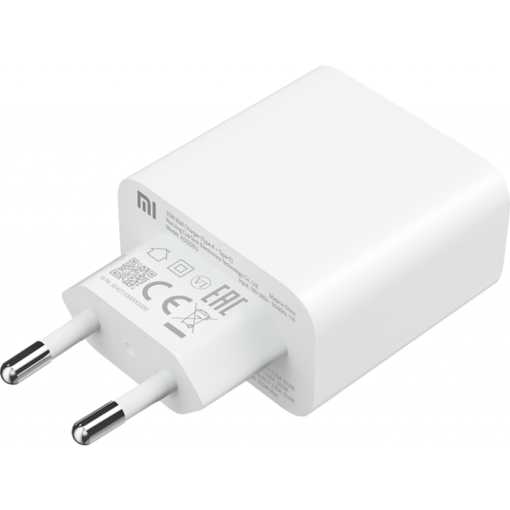 Seinalaadija Xiaomi 33W 3A 1 x USB A 1 x USB C White BHR4996GL