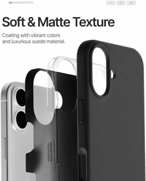 iPhone 17 PRO MAX umbris MagSafe silikoonist ja plastikust Aimo Series must 3.jpg