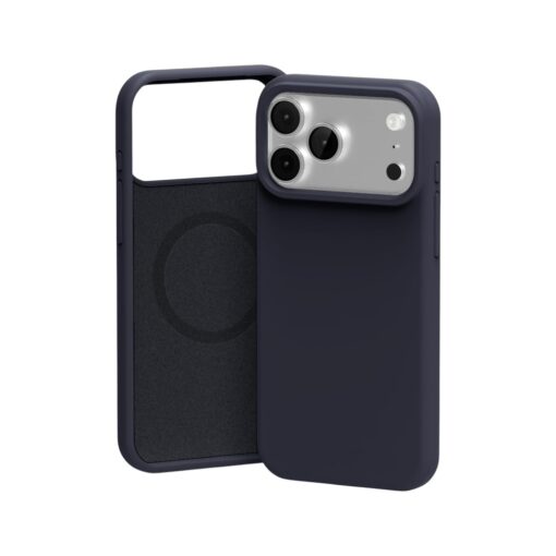 iPhone 17 PRO MAX umbris silikoonist MagSafe Mercury Pure tumesinine 1