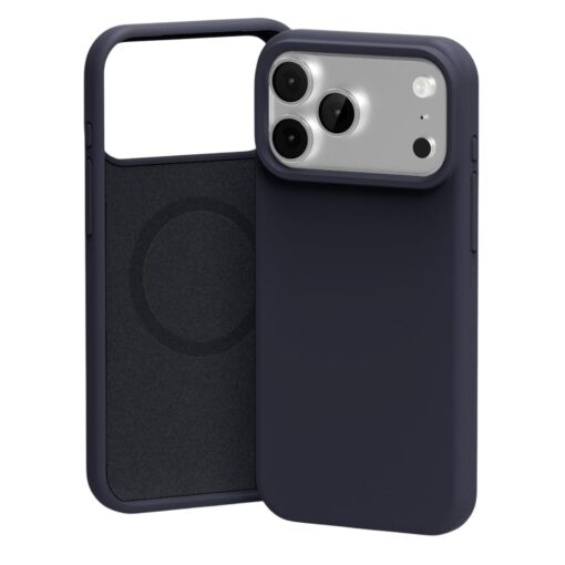 iPhone 17 PRO umbris silikoonist MagSafe Mercury Pure tumesinine 4