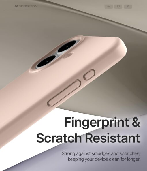 iPhone 17 umbris silikoonist MagSafe Mercury Pure roosaliivakarva 5
