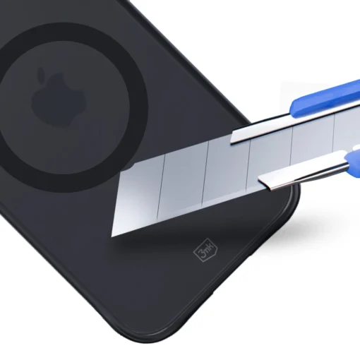 iPhone 17 umbris silikoonist servadega – 3mk Smoke MagCase 10