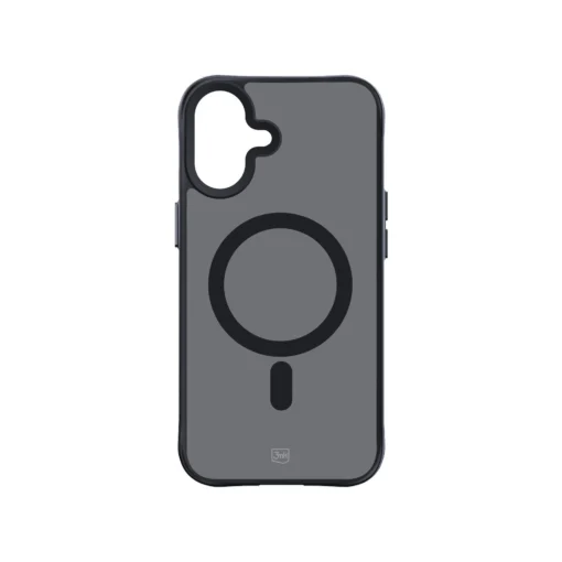iPhone 17 umbris silikoonist servadega – 3mk Smoke MagCase 15