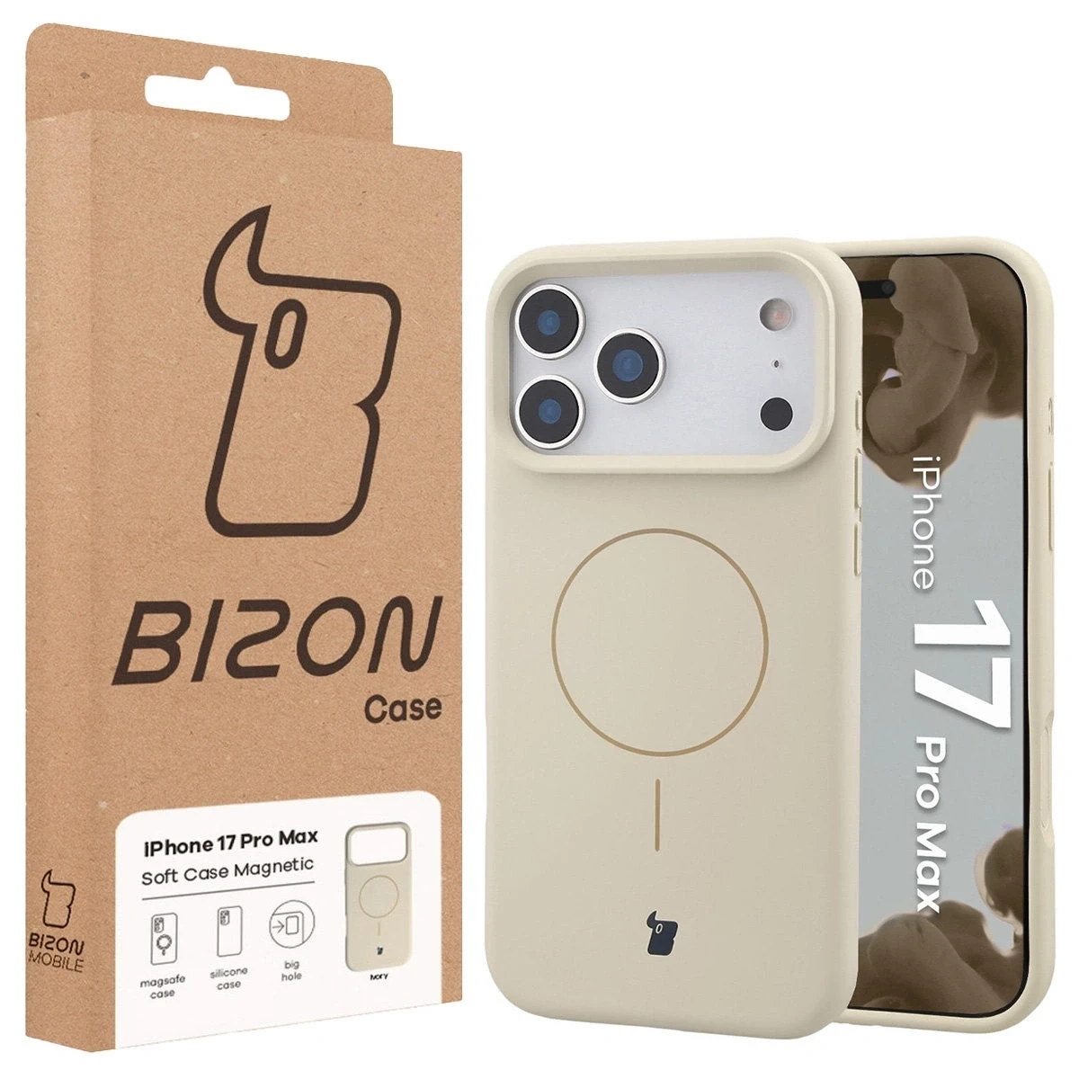 iPhone-17-PRO-MAX-umbris-silikoonist-MagSafe-Bizon-Soft-beez-7 iPhone 17 PRO MAX umbris silikoonist MagSafe Bizon Soft beez 7
