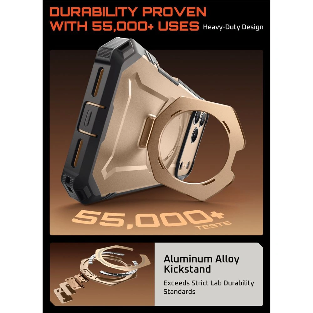 iPhone-17-PRO-MAX-umbris-silikoonist-raami-ja-plastikust-tagusega-360-MagSafe-Supcase-Unicorn-Beetle-Grip-PRO-kuldne-4 iPhone 17 PRO MAX umbris silikoonist raami ja plastikust tagusega 360 MagSafe Supcase Unicorn Beetle Grip PRO kuldne 4