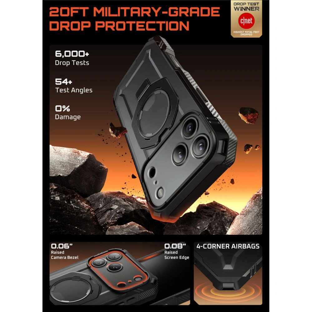 iPhone-17-PRO-MAX-umbris-silikoonist-raami-ja-plastikust-tagusega-360-MagSafe-Supcase-Unicorn-Beetle-Grip-PRO-must-2 iPhone 17 PRO MAX umbris silikoonist raami ja plastikust tagusega 360 MagSafe Supcase Unicorn Beetle Grip PRO must 2