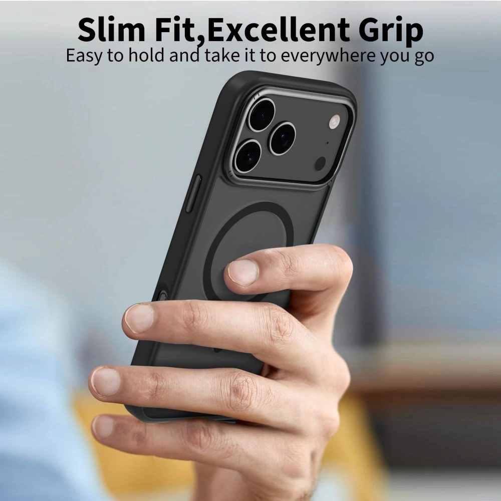 iPhone-17-PRO-MAX-umbris-silikoonist-raami-ja-plastikust-tagusega-MagSafe-MagEdge-matt-mustgunmetal-hall-2 iPhone 17 PRO MAX umbris silikoonist raami ja plastikust tagusega MagSafe MagEdge matt mustgunmetal hall 2