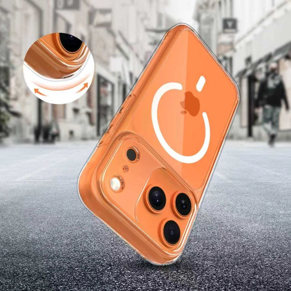 iPhone-17-PRO-MAX-umbris-silikoonist-raami-ja-plastikust-tagusega-MagSafe-MagPeak-labipaistev-5 iPhone 17 PRO MAX umbris silikoonist raami ja plastikust tagusega MagSafe MagPeak labipaistev 5