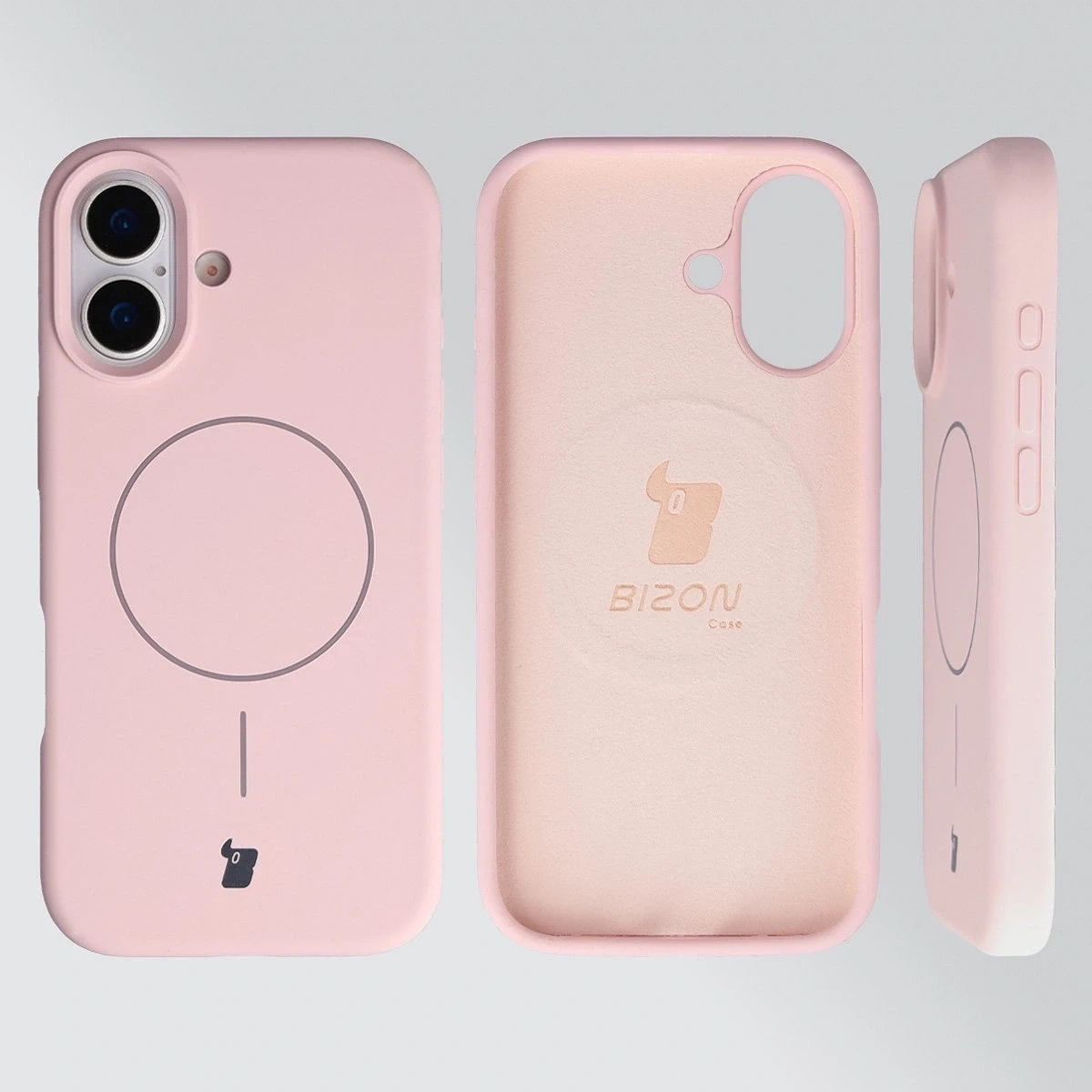iPhone-17-umbris-silikoonist-MagSafe-Bizon-Soft-heleroosa-4 iPhone 17 umbris silikoonist MagSafe Bizon Soft heleroosa 4