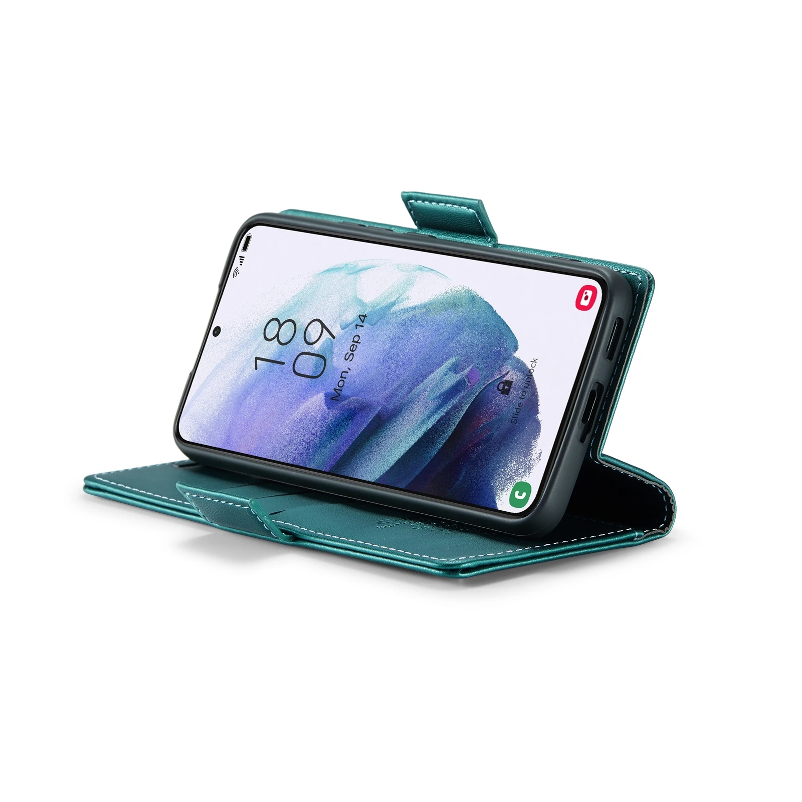 Samsung-Galaxy-S21-raamatkaaned-kunstnahast-RFID-kaartide-kaitsega-Parlsinine-4 Samsung Galaxy S21 raamatkaaned kunstnahast RFID kaartide kaitsega Parlsinine 4