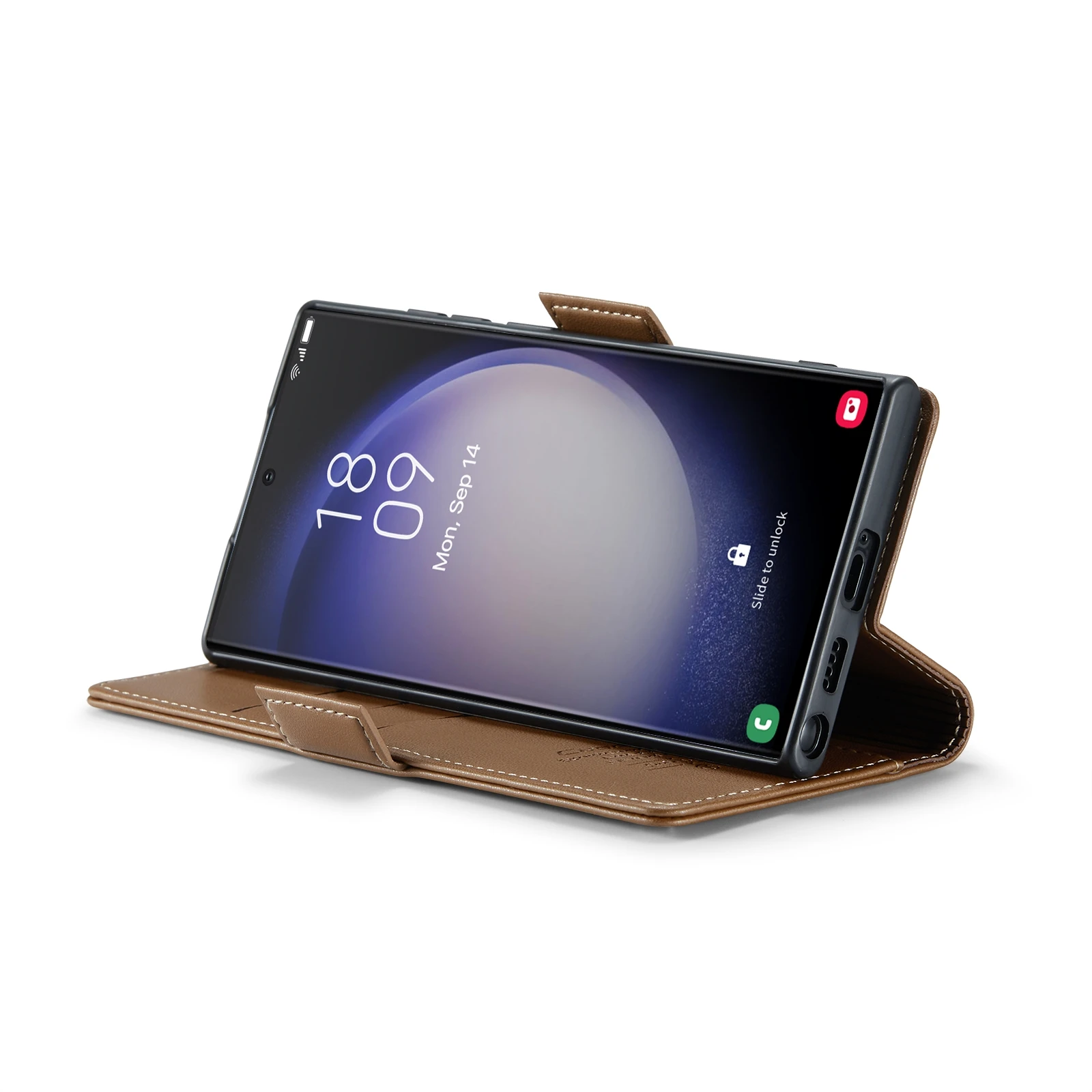 Samsung-Galaxy-S24-ULTRA-raamatkaaned-kunstnahast-RFID-kaartide-kaitsega-Pruun-4 Samsung Galaxy S24 ULTRA raamatkaaned kunstnahast RFID kaartide kaitsega Pruun 4