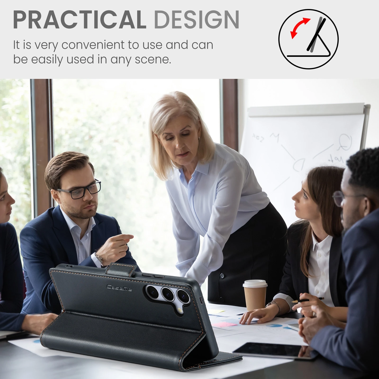 Samsung-Galaxy-S25-PLUS-raamatkaaned-kunstnahast-RFID-kaartide-kaitsega-Must-4 Samsung Galaxy S25 PLUS raamatkaaned kunstnahast RFID kaartide kaitsega Must 4