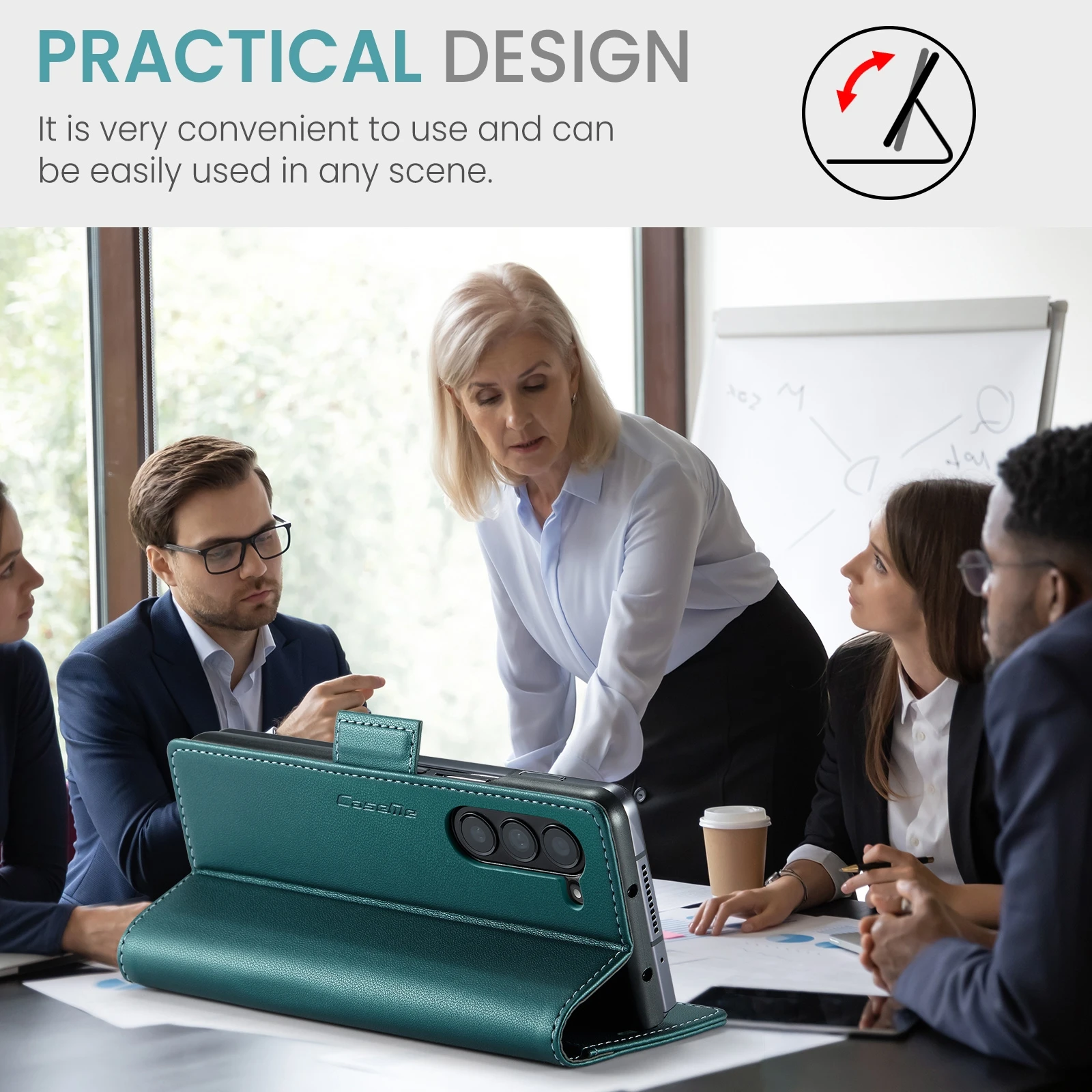 Samsung-Galaxy-Z-Fold5-raamatkaaned-kunstnahast-RFID-kaartide-kaitsega-Parlsinine-6 Samsung Galaxy Z Fold5 raamatkaaned kunstnahast RFID kaartide kaitsega Parlsinine 6