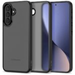 Samsung A36 A56 A37 umbris Magmat plastikust taguse ja silikoonist servadega matt must