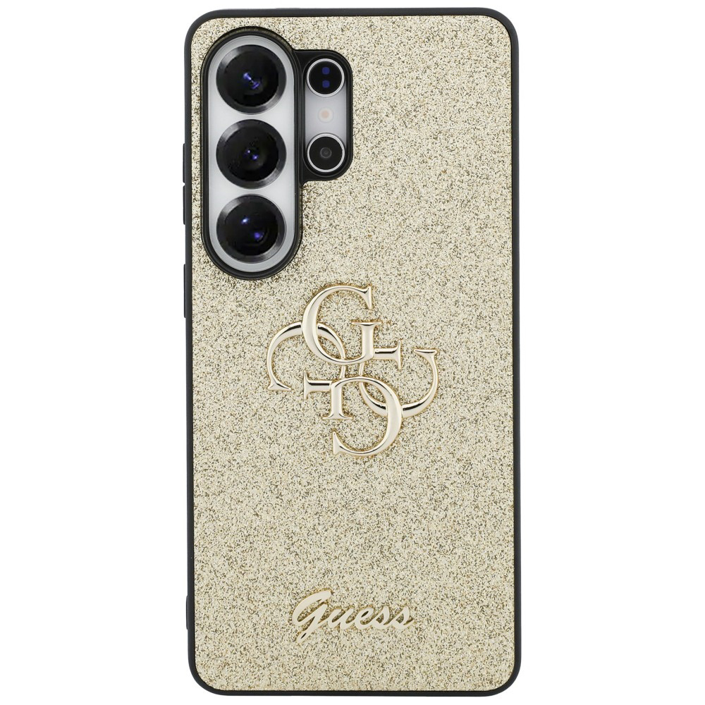 Samsung-S26-ULTRA-umbris-Guess-Fixed-Glitter-Big-4G-Metal-Logo-GUHCS26LHG4SGD-kuldne-1 Samsung S26 ULTRA umbris Guess Fixed Glitter Big 4G Metal Logo GUHCS26LHG4SGD kuldne 1