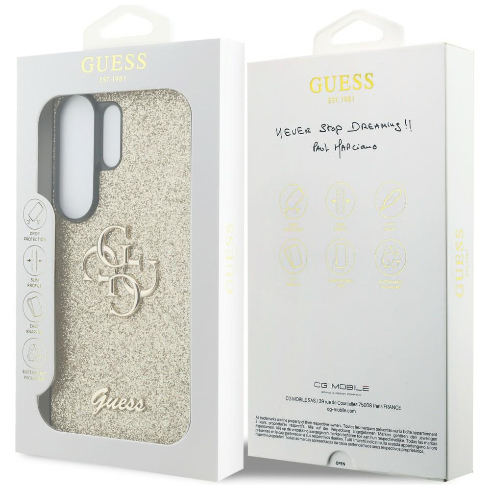 Samsung-S26-ULTRA-umbris-Guess-Fixed-Glitter-Big-4G-Metal-Logo-GUHCS26LHG4SGD-kuldne-6 Samsung S26 ULTRA umbris Guess Fixed Glitter Big 4G Metal Logo GUHCS26LHG4SGD kuldne 6