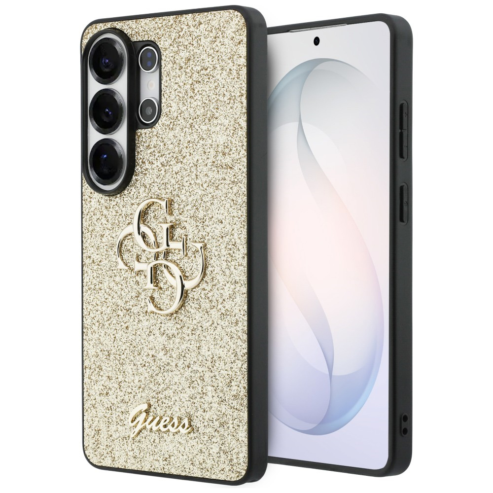 Samsung-S26-ULTRA-umbris-Guess-Fixed-Glitter-Big-4G-Metal-Logo-GUHCS26LHG4SGD-kuldne Samsung S26 ULTRA umbris Guess Fixed Glitter Big 4G Metal Logo GUHCS26LHG4SGD kuldne