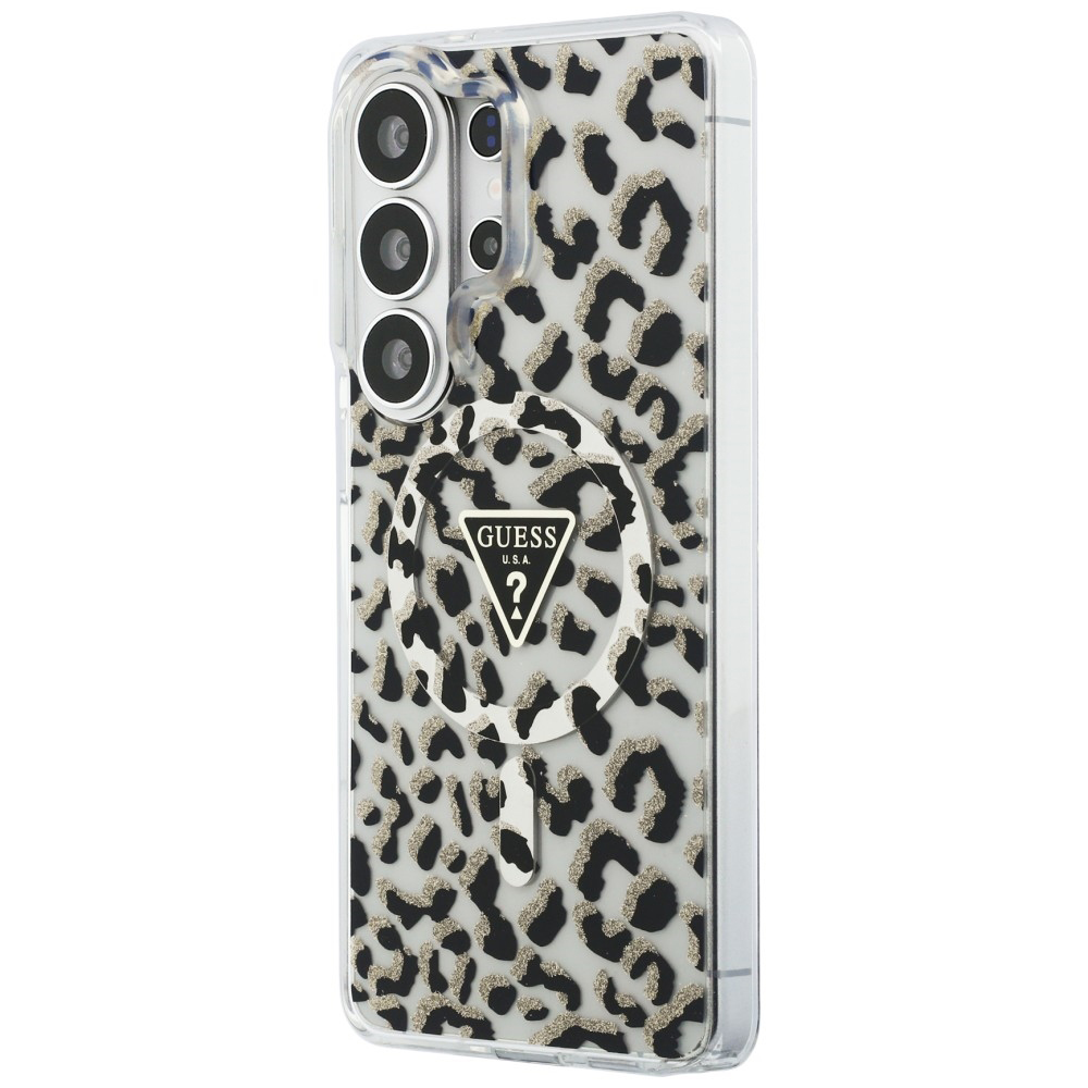 Samsung-S26-ULTRA-umbris-Guess-IML-Leopard-Print-Triangle-MagSafe-GUHMS26LHLEGTGLK-must-2 Samsung S26 ULTRA umbris Guess IML Leopard Print Triangle MagSafe GUHMS26LHLEGTGLK must 2
