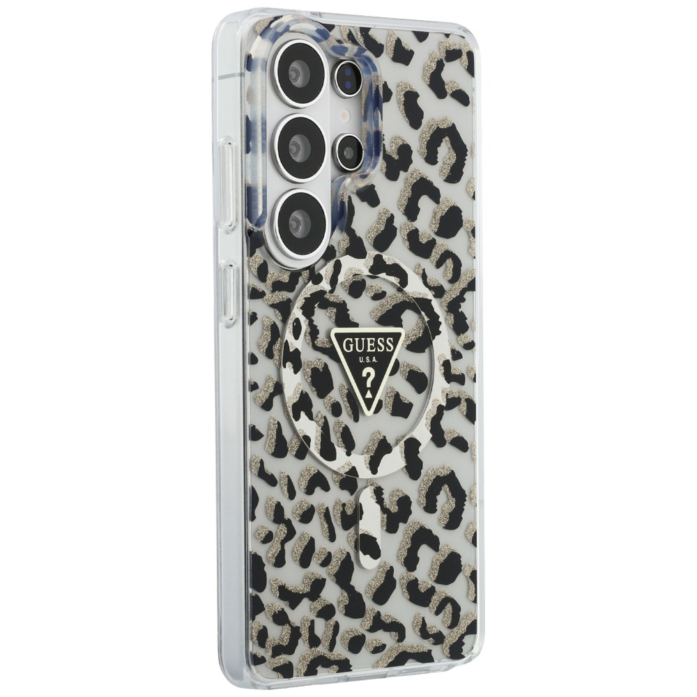 Samsung-S26-ULTRA-umbris-Guess-IML-Leopard-Print-Triangle-MagSafe-GUHMS26LHLEGTGLK-must-5 Samsung S26 ULTRA umbris Guess IML Leopard Print Triangle MagSafe GUHMS26LHLEGTGLK must 5