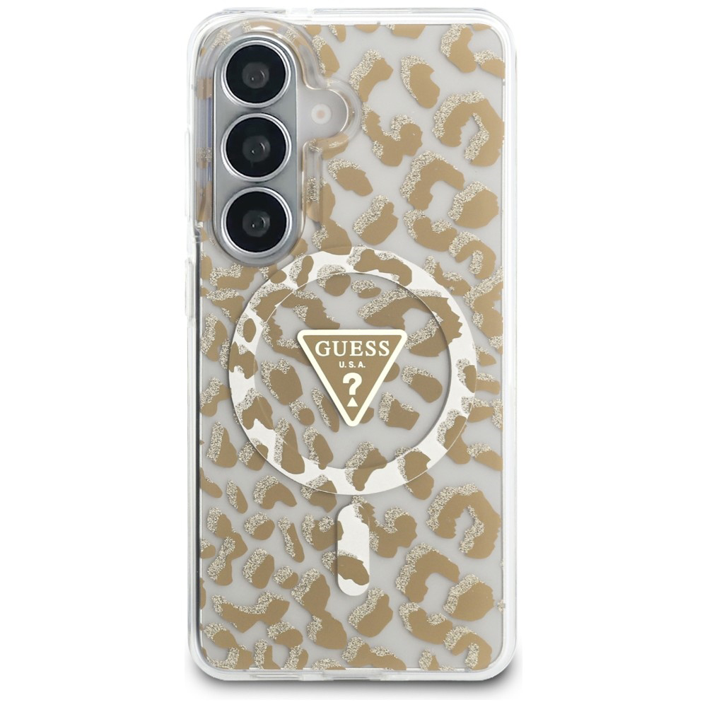 Samsung-S26-umbris-Guess-IML-Leopard-Print-Triangle-GUHMS26SHLEGTGLW-pruun-3 Samsung S26 umbris Guess IML Leopard Print Triangle GUHMS26SHLEGTGLW pruun 3
