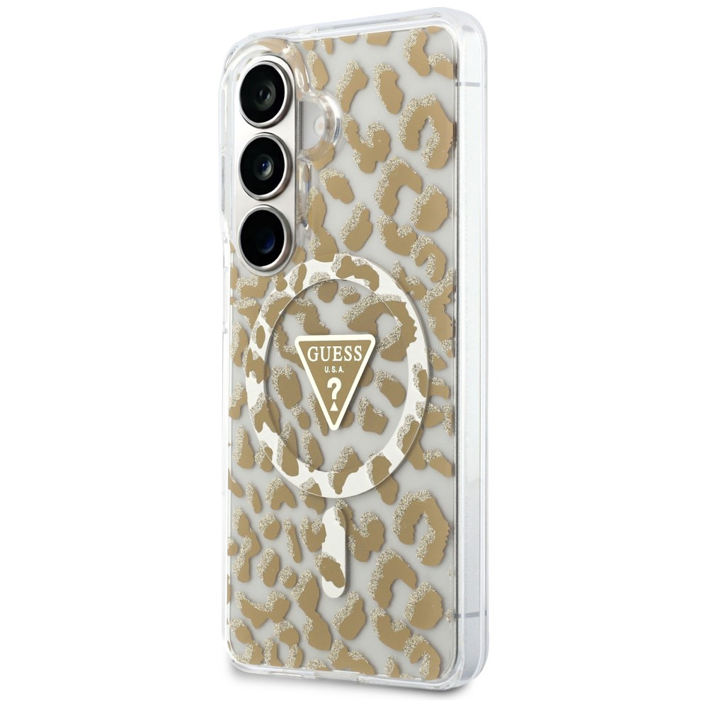 Samsung-S26-umbris-Guess-IML-Leopard-Print-Triangle-GUHMS26SHLEGTGLW-pruun-5 Samsung S26 umbris Guess IML Leopard Print Triangle GUHMS26SHLEGTGLW pruun 5