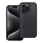 iPhone 15 PRO umbris MagSafe Carbon Elite Mag Cover plastikust taguse ja silikoonist servaga must