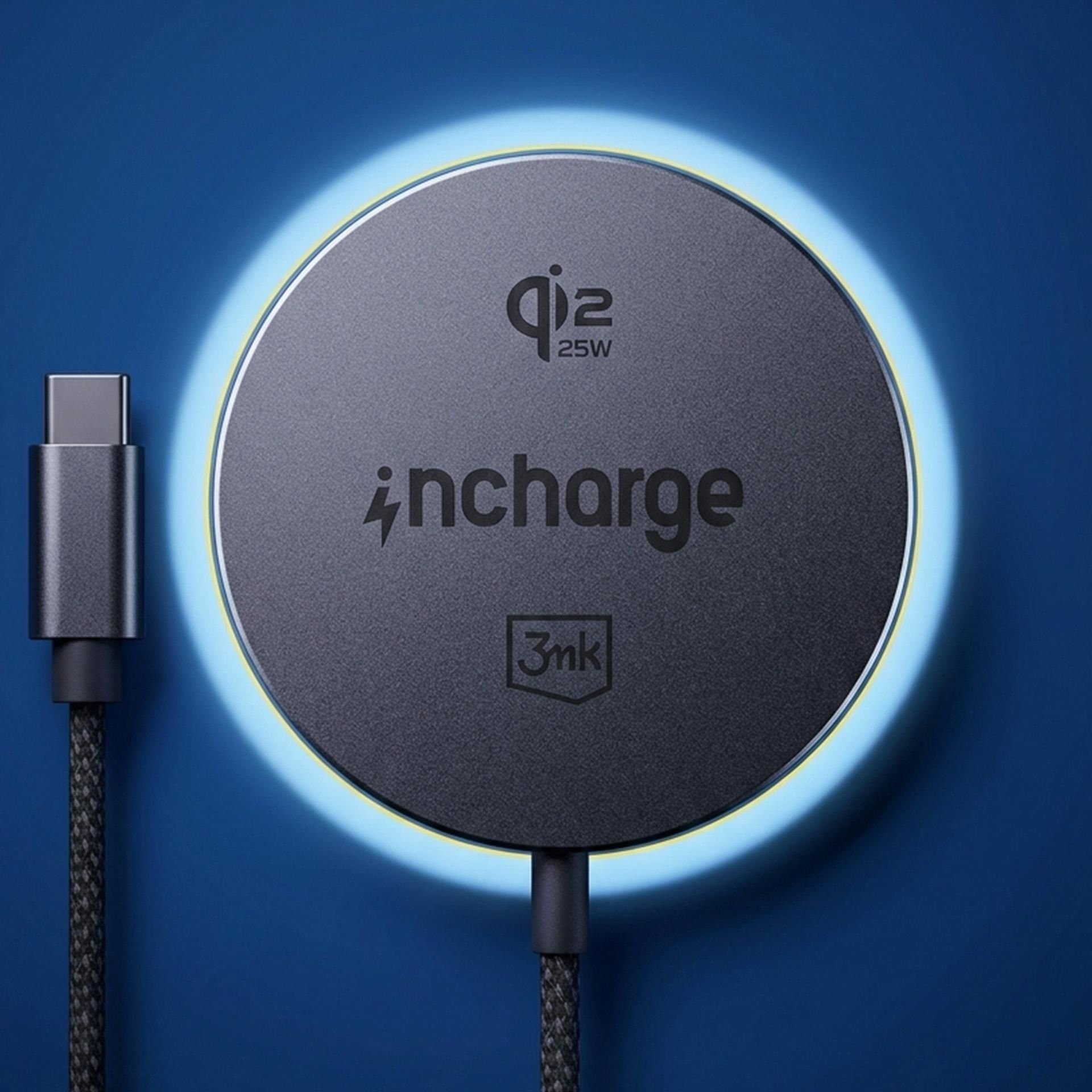 Juhtmevaba laadija 3mk InCharge Align Qi2.2 25W Android seadmetele must (5) Juhtmevaba laadija 3mk InCharge Align Qi2.2 25W Android seadmetele must 5