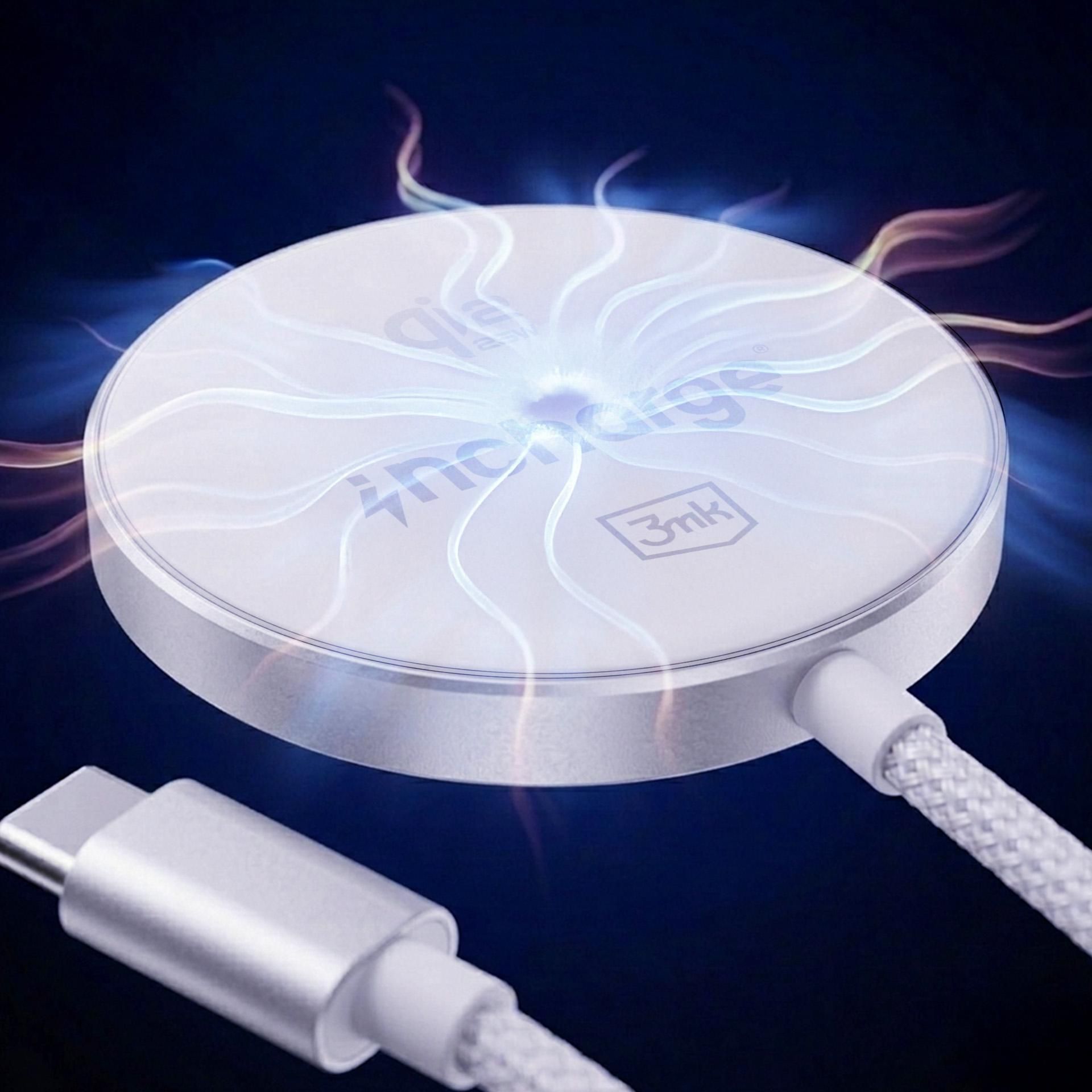Juhtmevaba laadija 3mk InCharge Align Qi2.2 25W Android seadmetele valge (2) Juhtmevaba laadija 3mk InCharge Align Qi2.2 25W Android seadmetele valge 2