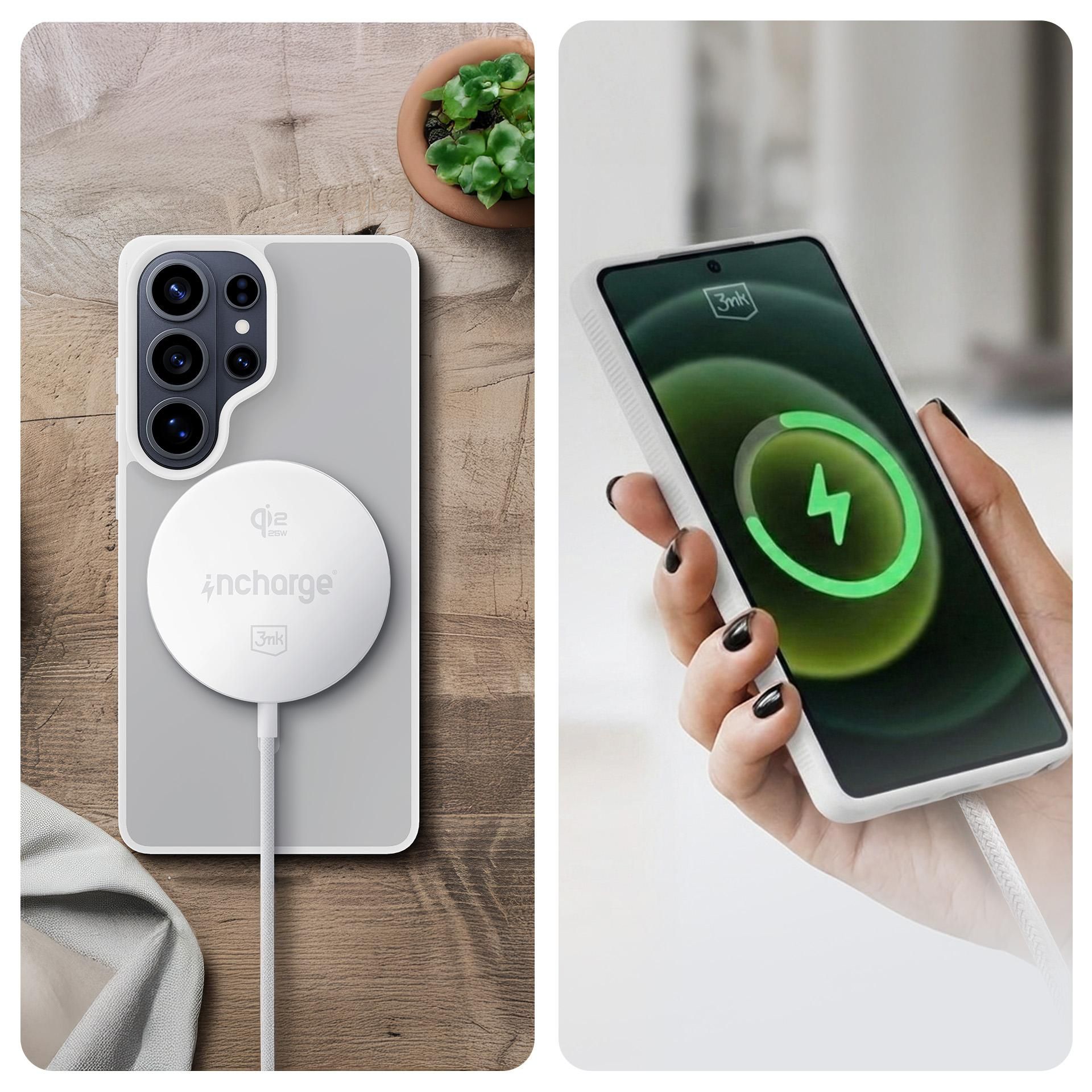 Juhtmevaba laadija 3mk InCharge Align Qi2.2 25W Android seadmetele valge (6) Juhtmevaba laadija 3mk InCharge Align Qi2.2 25W Android seadmetele valge 6