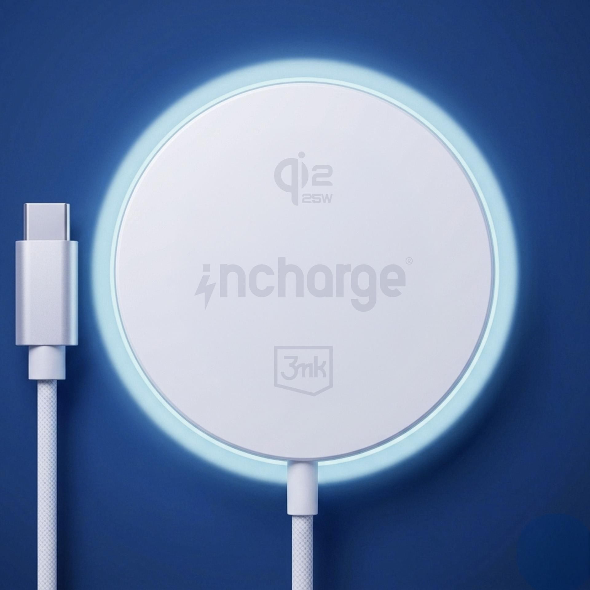 Juhtmevaba laadija 3mk InCharge Align Qi2.2 25W Android seadmetele valge (8) Juhtmevaba laadija 3mk InCharge Align Qi2.2 25W Android seadmetele valge 8