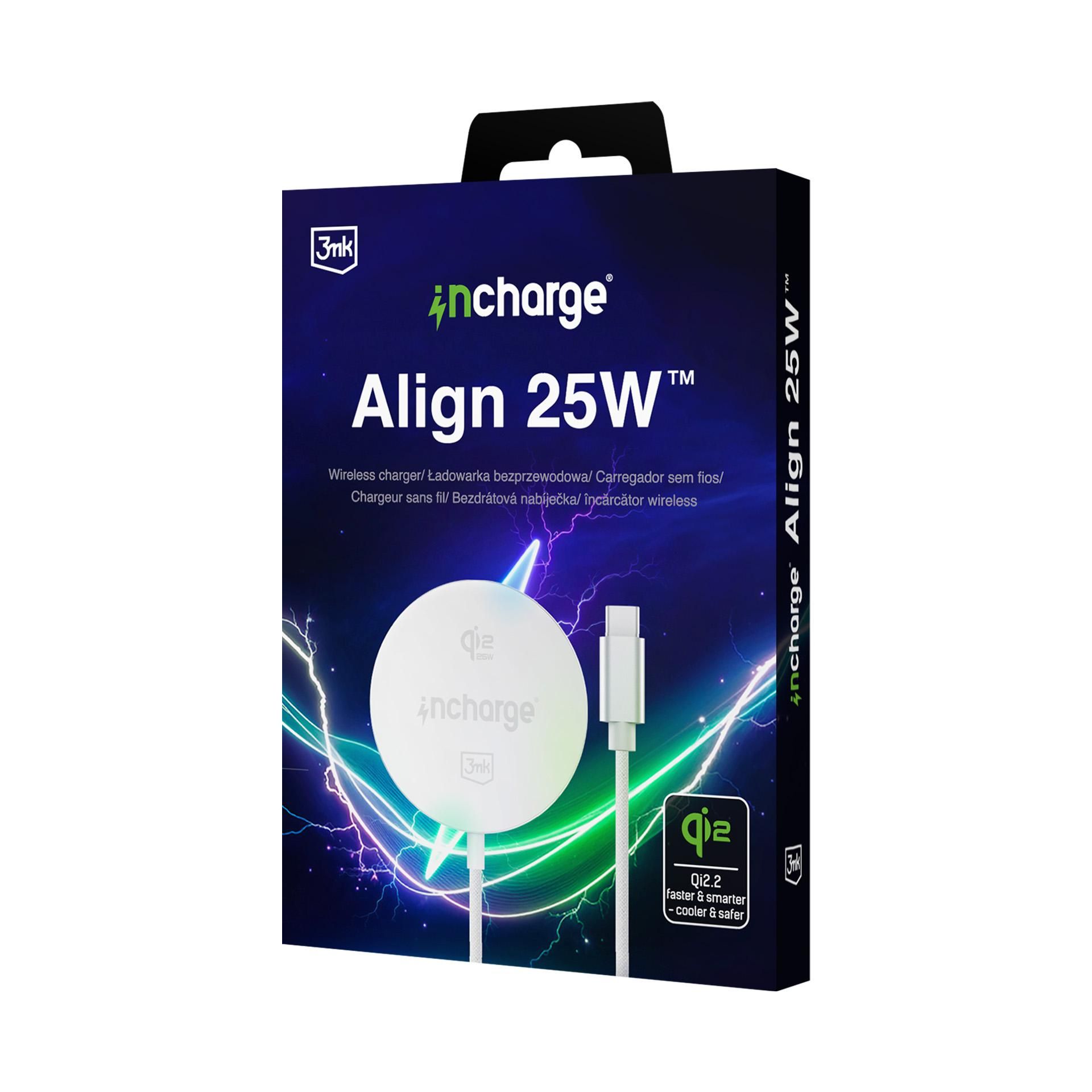 Juhtmevaba laadija 3mk InCharge Align Qi2.2 25W Apple seadmetele valge (6) Juhtmevaba laadija 3mk InCharge Align Qi2.2 25W Apple seadmetele valge 6