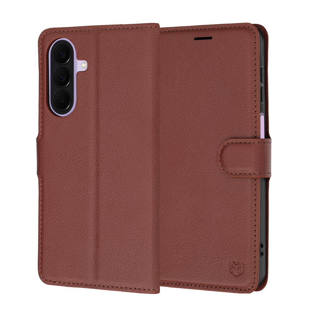 Samsung-A27-kaaned-Leather-Folio-raamatkaaned-kunstnahast-pruun Samsung A27 kaaned Leather Folio raamatkaaned kunstnahast pruun