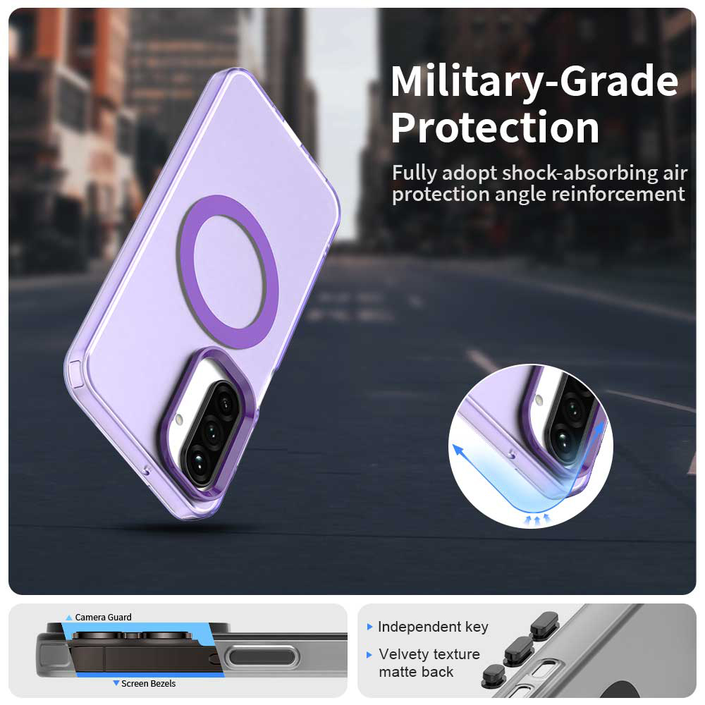Samsung-A27-umbris-CandyCase-MagSafe-silikoonist-lilla-3 Samsung A27 umbris CandyCase MagSafe silikoonist lilla 3
