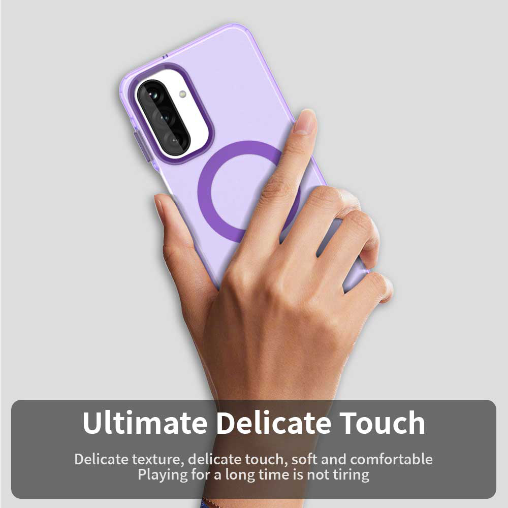 Samsung-A27-umbris-CandyCase-MagSafe-silikoonist-lilla-4 Samsung A27 umbris CandyCase MagSafe silikoonist lilla 4