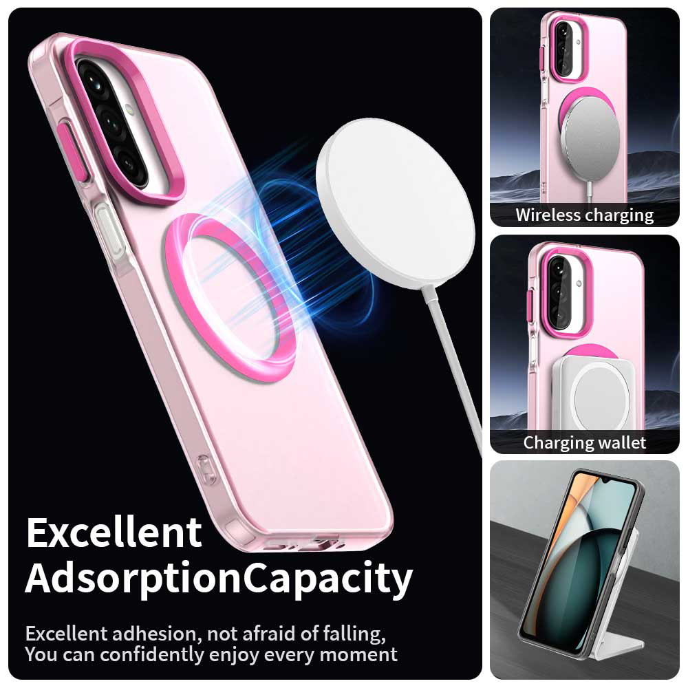 Samsung-A27-umbris-CandyCase-MagSafe-silikoonist-roosa-2 Samsung A27 umbris CandyCase MagSafe silikoonist roosa 2