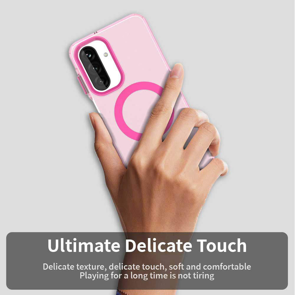 Samsung-A27-umbris-CandyCase-MagSafe-silikoonist-roosa-5 Samsung A27 umbris CandyCase MagSafe silikoonist roosa 5