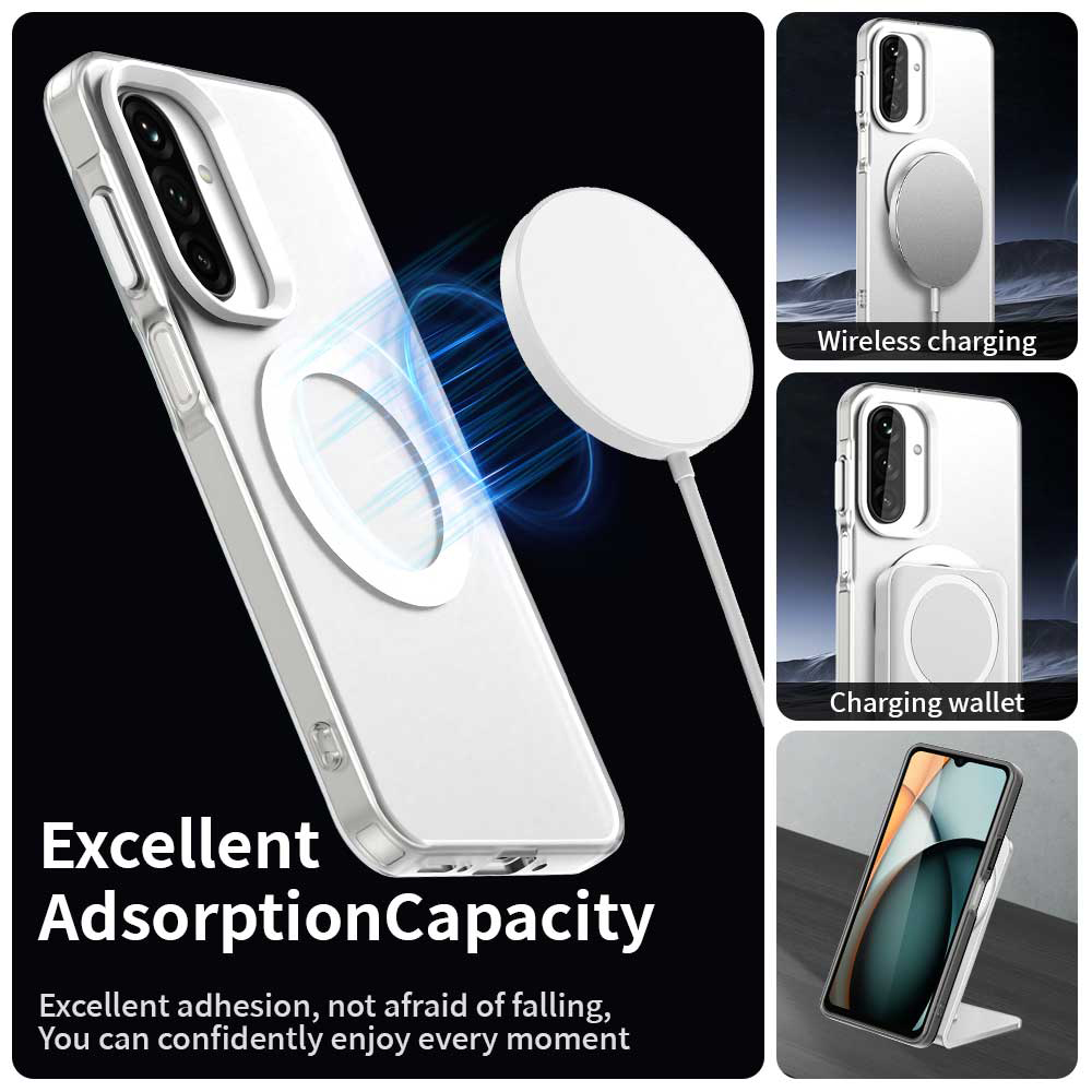 Samsung-A27-umbris-CandyCase-MagSafe-silikoonist-valge-3 Samsung A27 umbris CandyCase MagSafe silikoonist valge 3
