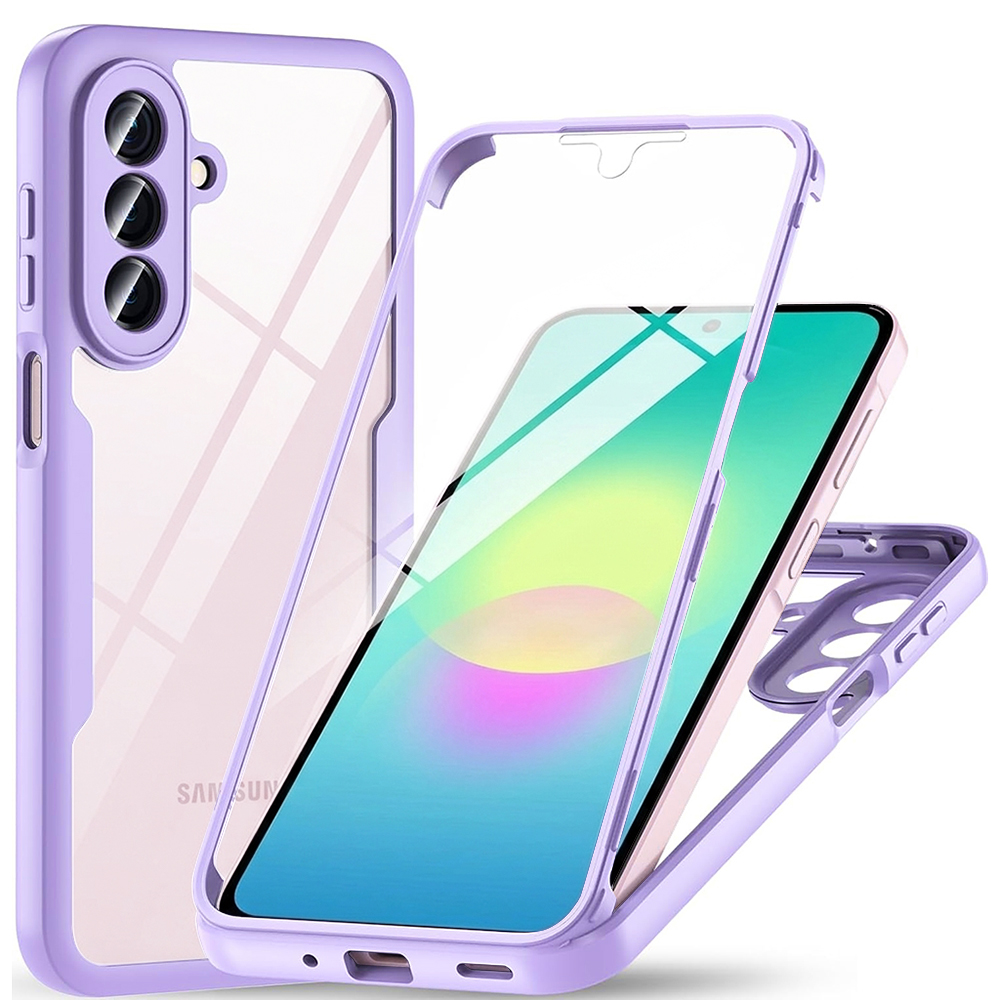 Samsung-A27-umbris-ColorVerse-360-Series-ekraanikaitsega-plastikust-lilla Samsung A27 umbris ColorVerse 360 Series ekraanikaitsega plastikust lilla