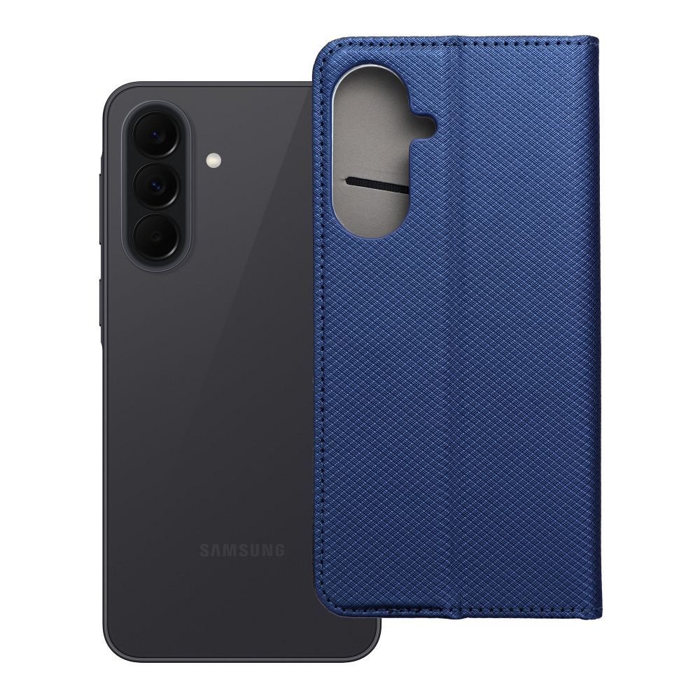 Samsung-A57-kaaned-Smart-Case-Book-kunstnahast-tumesinine Samsung A57 kaaned Smart Case Book kunstnahast tumesinine