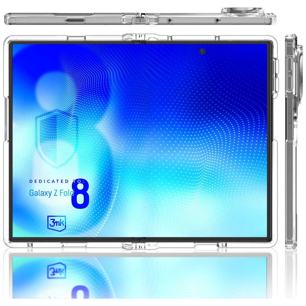 Samsung Fold 8 ümbris silikoonist ja plastikust läbipaistev - 3mk Armor Case (4) Samsung Fold 8 umbris silikoonist ja plastikust labipaistev 3mk Armor Case 4